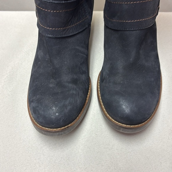 Paul Green Women's Black Knee-High Boots Size 7 - Picture 3 of 10